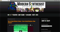 Desktop Screenshot of modernsynthesist.com