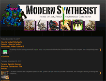 Tablet Screenshot of modernsynthesist.com